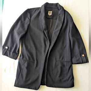 Anne Klein Black Women's Blazer
